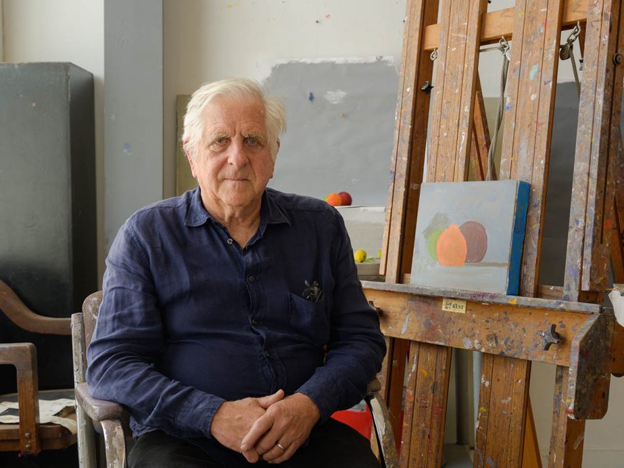 Dan McCleary in his studio