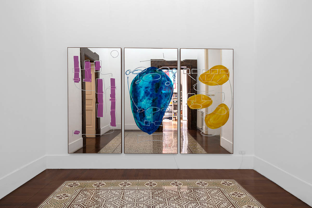 Danilo Correale, D.W.Y.L., Installation View, Galleria Tiziana Di Caro, 2022