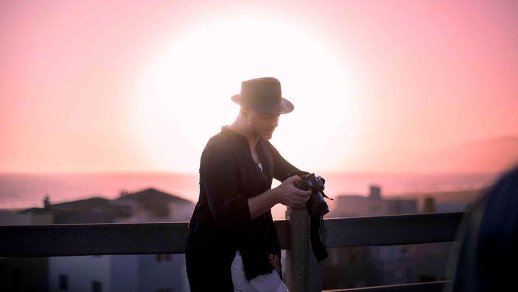 David Drebin at work courtesy David Drebin