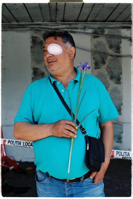 6.	Flower Seller in front of his banned shop, 2020