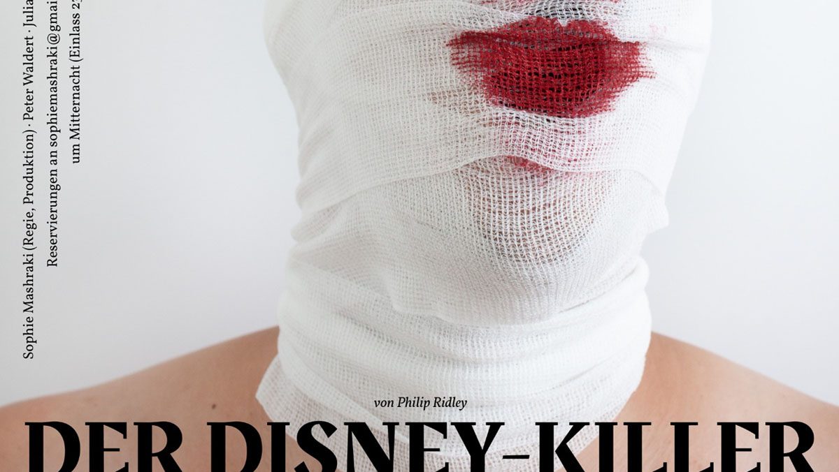Theaterstück. Der Disney Killer der disney killer