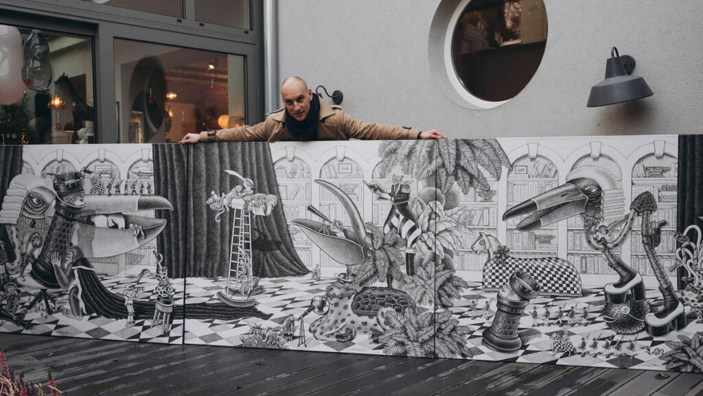 Artist: Dima Kashtalyan. Photo: Yulia Goncharuk, 2022