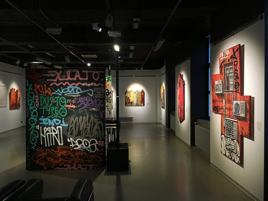 Talking Walls project in Erarta Museum of contemporary art, Saint Petersburg