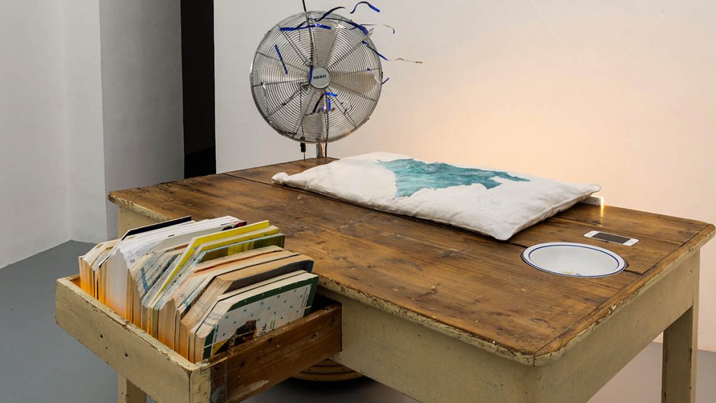 Eugenio Tibaldi, Balera, 2021, exhibition view at Umberto Di Marino Gallery, Napoli, Italy © Danilo Donzelli Photography 