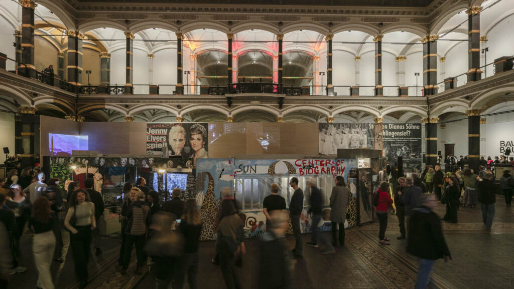 Christoph Schlingensief, Kaprow City, 2006/2007, installation view, Christoph Schlingensief: Es ist nicht mehr mein Problem, macht eure Scheiße alleine, Gropius Bau, 2026 photo © Gropius Bau, Luca Girardini / artwork © The Estate of Christoph Schlingensief