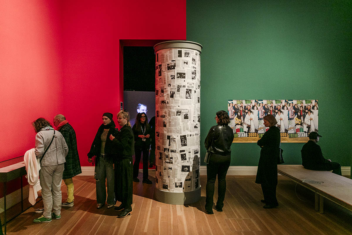 Christoph Schlingensief: Es ist nicht mehr mein Problem, macht eure Scheiße alleine, exhibition view, Gropius Bau, 2026 © Gropius Bau, photo: Luca Girardini