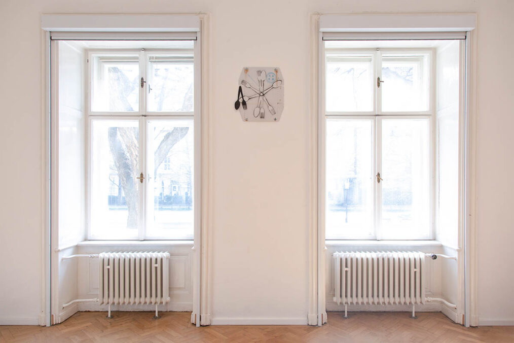 Installation View (Dining Room) left to right - Trin Alt and Charly Mirambeau