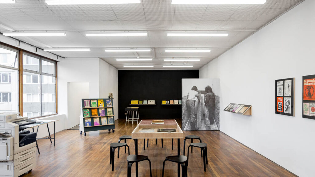 Exhibition view: For Solidarity x Document HET: Alternative Publishing and Community Undercurrents. Photos: Matt Denham