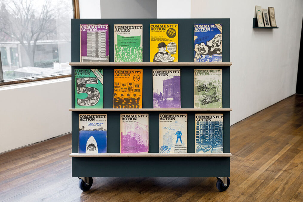 Exhibition view: For Solidarity x Document HET: Alternative Publishing and Community Undercurrents. Photos: Matt Denham