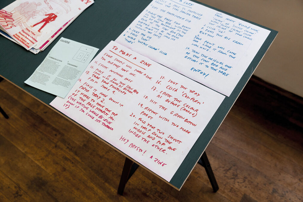 Exhibition view: For Solidarity x Document HET: Alternative Publishing and Community Undercurrents. Photos: Matt Denham