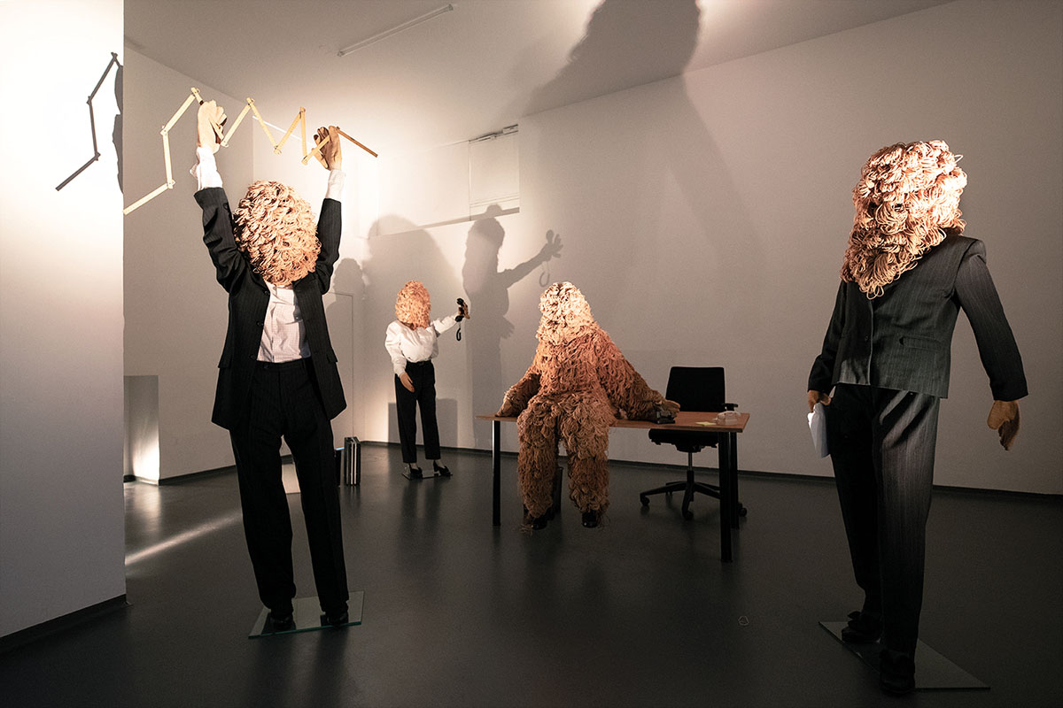 exhibition view. Office Monster. Photo: bb15/Veronika Krenn