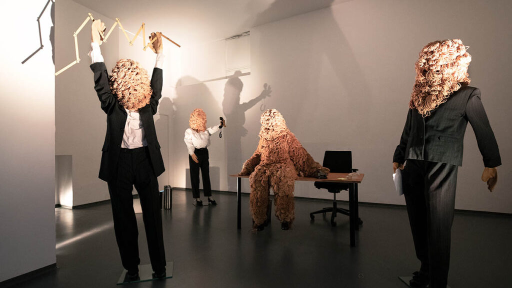 exhibition view. Office Monster. Photo: bb15/Veronika Krenn