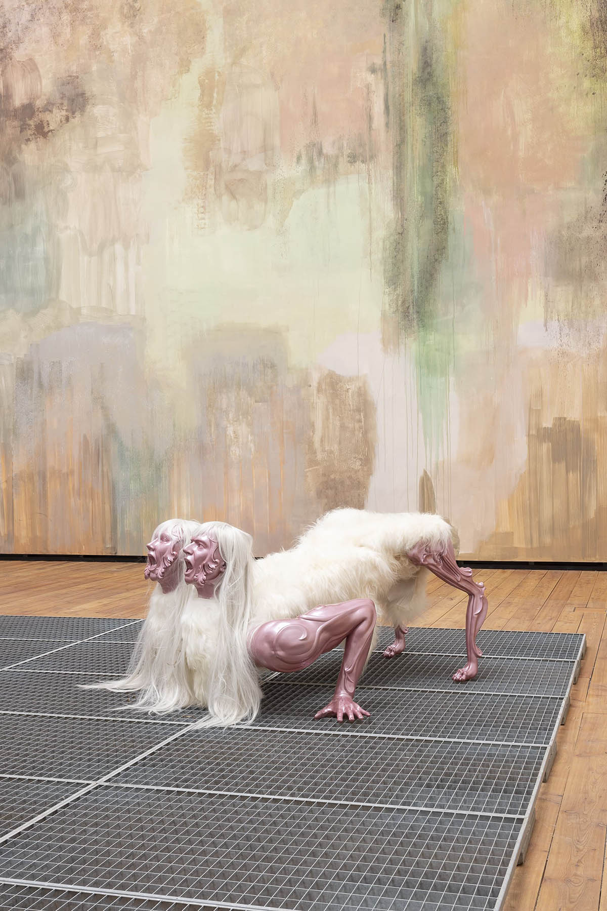 Exhibition view: persona. fragments of identity, 2026 Jakob Lena Knebl, Ashley & Lena, 2023 THE HALL. PART International Art Residency Austria, 2026. Photo: Michael Strasser