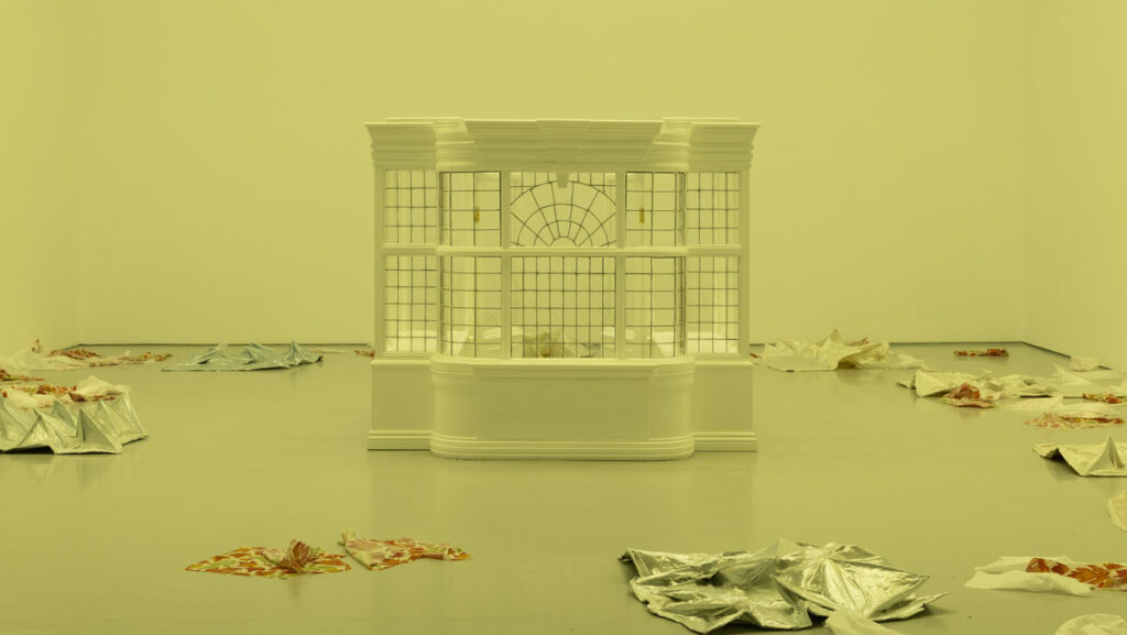 Nancy Lupo, Several Chickens Later (2026). Installation view, Spike Island, Bristol. Photograph by Rob Harris.