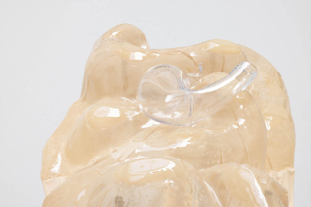 Detail. Pakui Hardware, The Host 3, 2021. Courtesy of the artist & carlier I gebauer, Berlin / Madrid.  "still (a little life)". Curated by Barbara Horvath. The Hall 2026. Photo: Michael Strasser. Courtesy of PART.