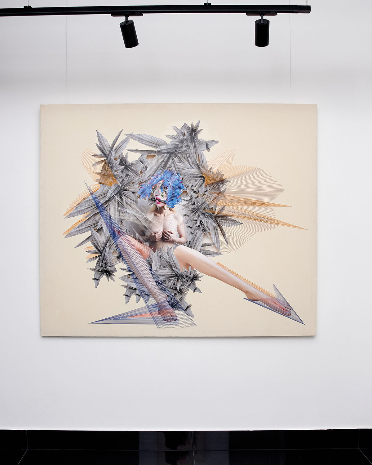 Katrin S. Weidhofer, Beauty is a Demon, 2021, 195 x 164 x 10 cm