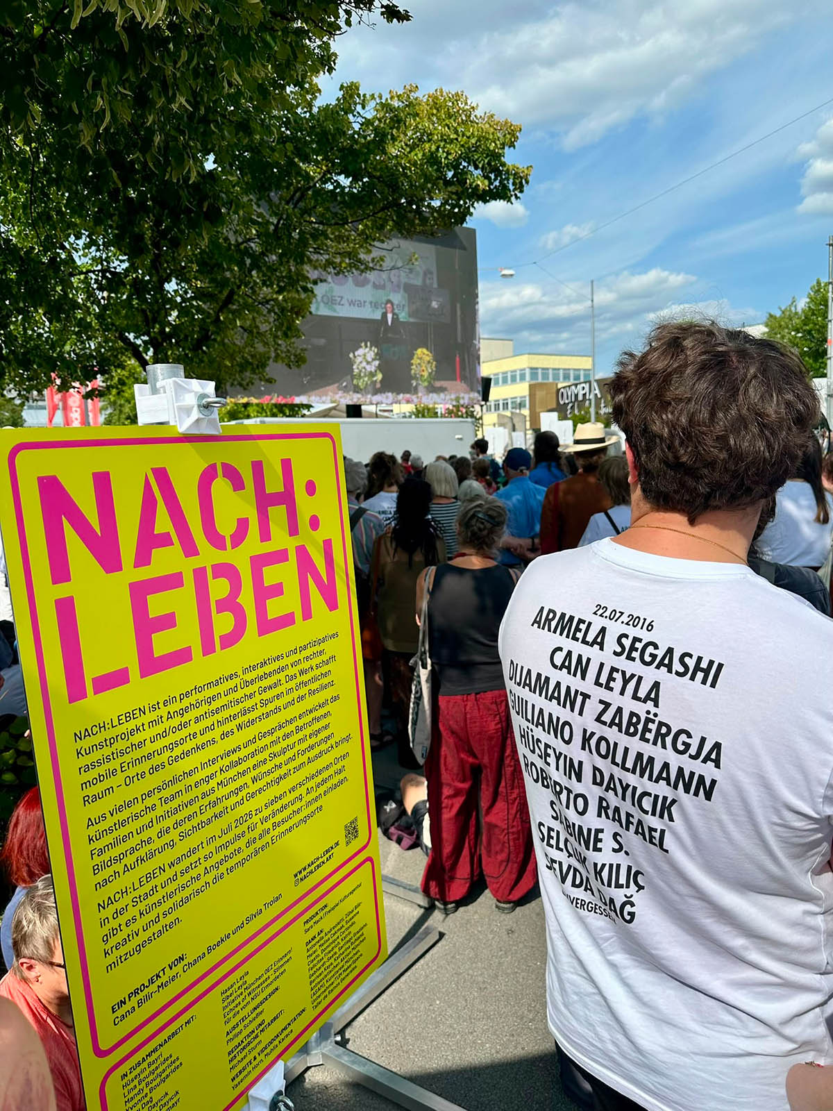 Cana Bilir-Meier with Chana Boekle and Silvia Troian, „NACH:LEBEN (After:Life)“, 2026, photo: Özlem Avcı