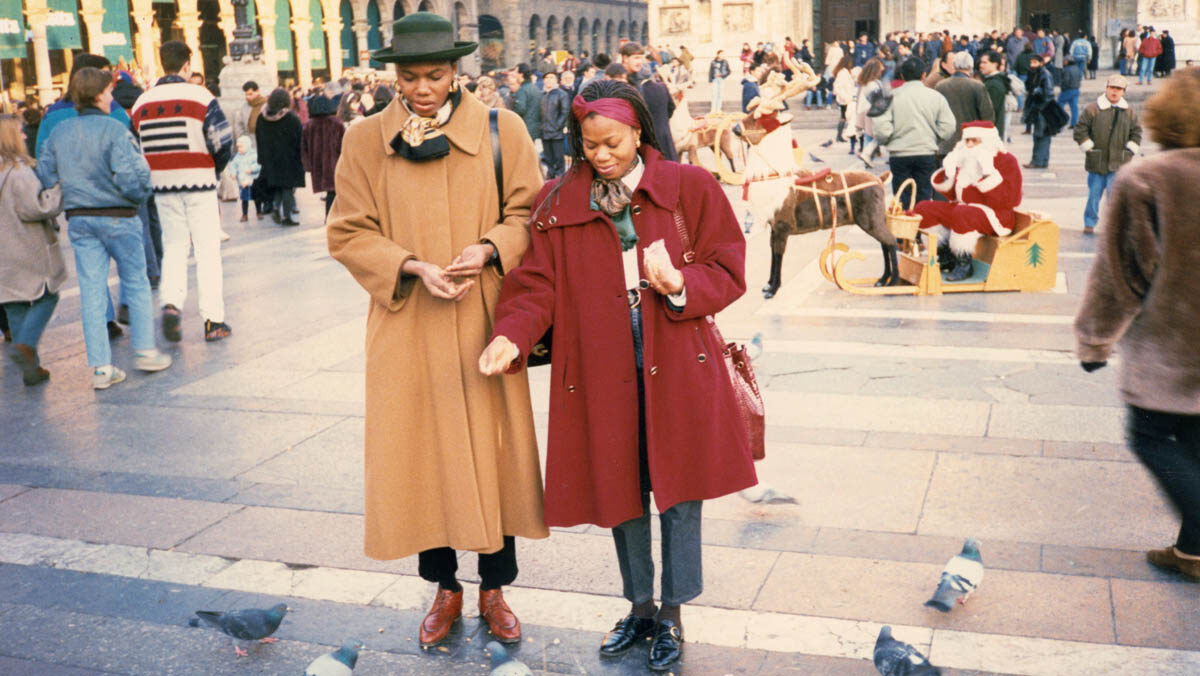 Immagine dall’album della famiglia Ameganvi / Ameganvi Family Album Imageanni novanta / 90’s, stampa Fine Art su carta Baryta / Fine Art print on Baryta paper © Silvia Rosi