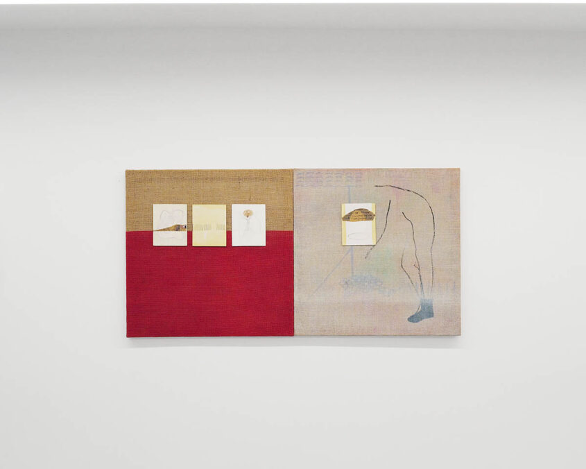 Exhibition view: Blerta Hashani, Nona Inescu, Tabata von der Lecht – FORENSIC LOGIC. Courtesy of the gallery
