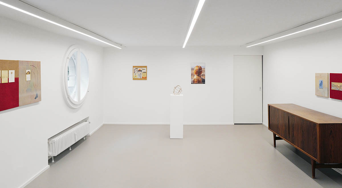 Exhibition view: Blerta Hashani, Nona Inescu, Tabata von der Lecht – FORENSIC LOGIC. Courtesy of the gallery
