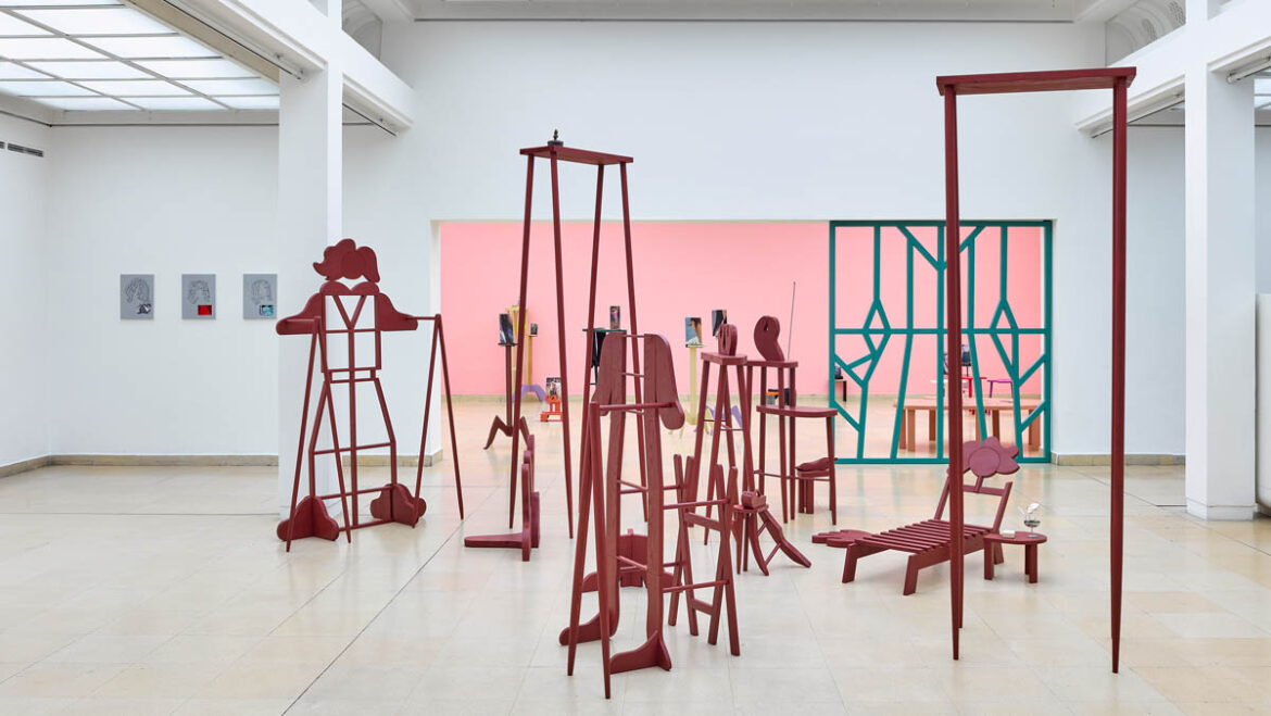 Ausstellungsansicht Frau Monteurin / Kadın Montajcı, Ahu Dural, Kunstpavillon 2025. Foto: WEST. Fotostudio