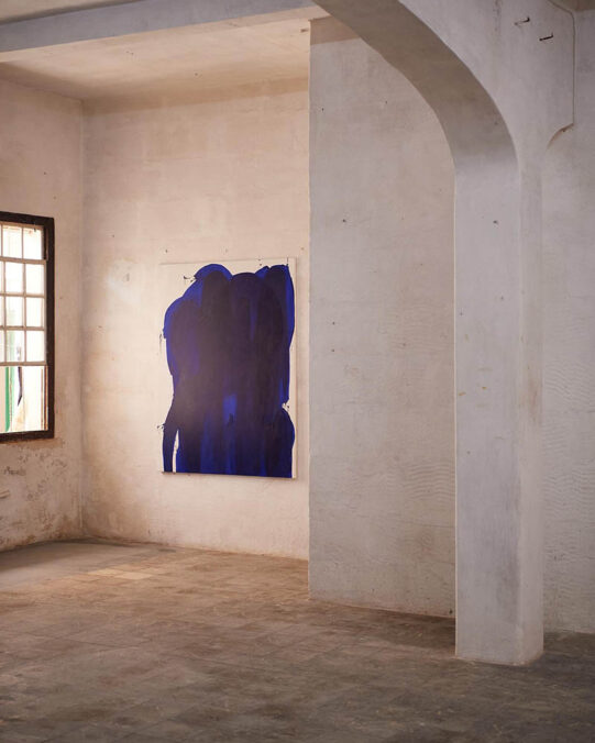 Install shot of the artwork by Gabriela Meunié at Gallery Casa Estudio Granados, Menorca. Photo: Daniel Schäfer