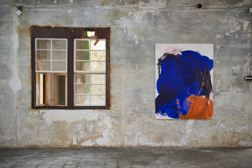 Install shot of the artwork by Gabriela Meunié at Gallery Casa Estudio Granados, Menorca. Photo: Daniel Schäfer