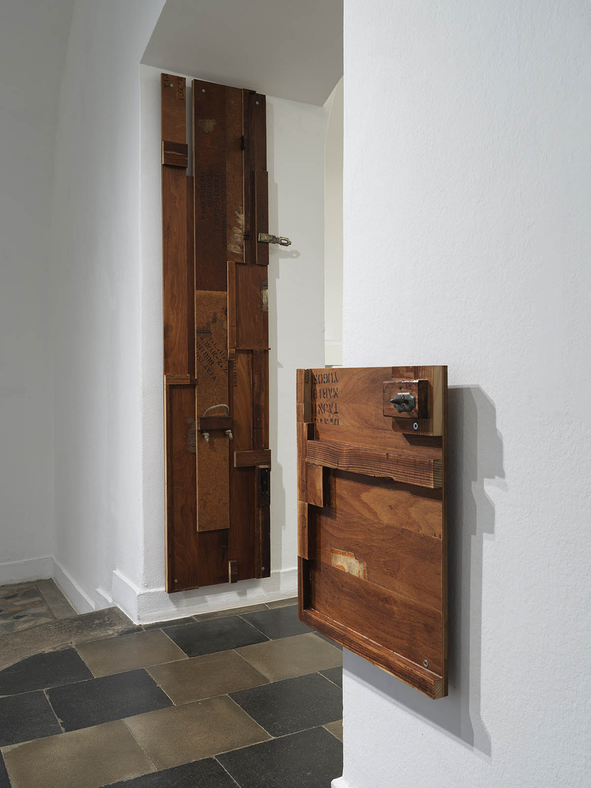 Exhibition view: Marker I & Marker II, Gala Alica, The Cabinet, 2026, Maribor Art Gallery. Photo: Jaka Babnik, courtesy of the artist