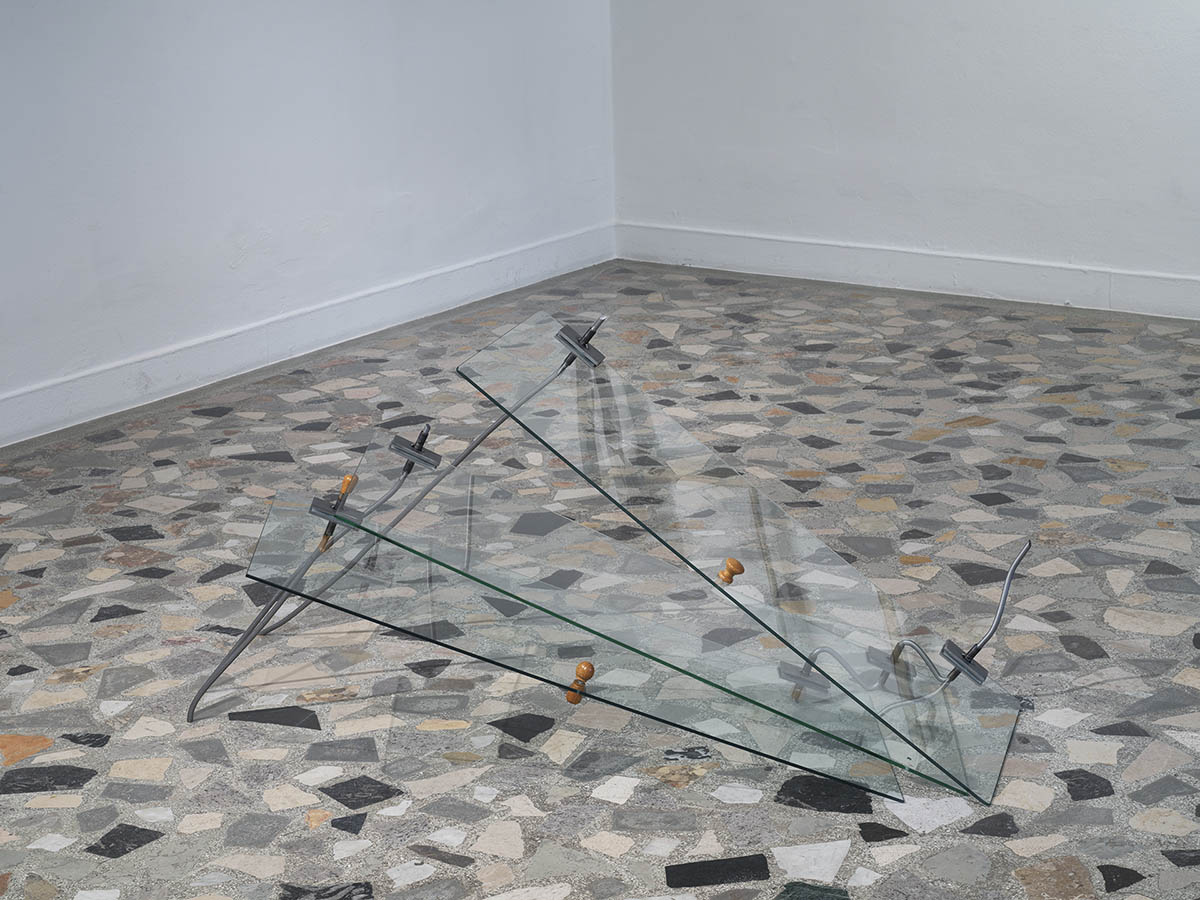 Exhibition view: Glass Physics, Gala Alica, The Cabinet, 2026, Maribor Art Gallery. Photo: Jaka Babnik, courtesy of the artist