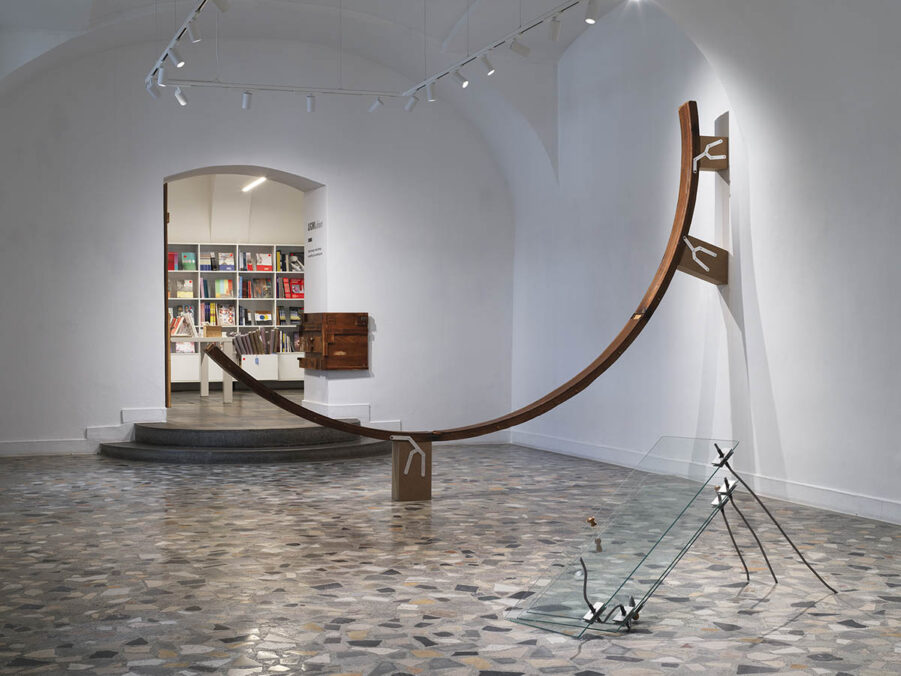 Exhibition view: Gala Alica, The Cabinet, 2026, Maribor Art Gallery. Photo: Jaka Babnik, courtesy
of the artist