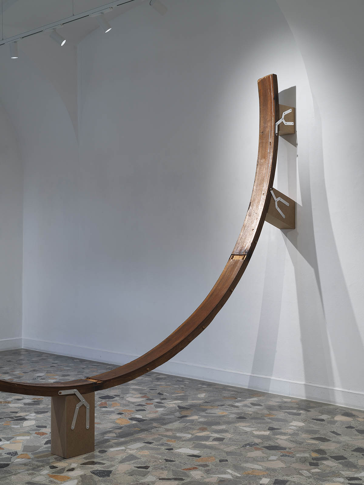 Detail: False Arch, Gala Alica, The Cabinet, 2026, Maribor Art Gallery. Photo: Jaka Babnik,
courtesy of the artist