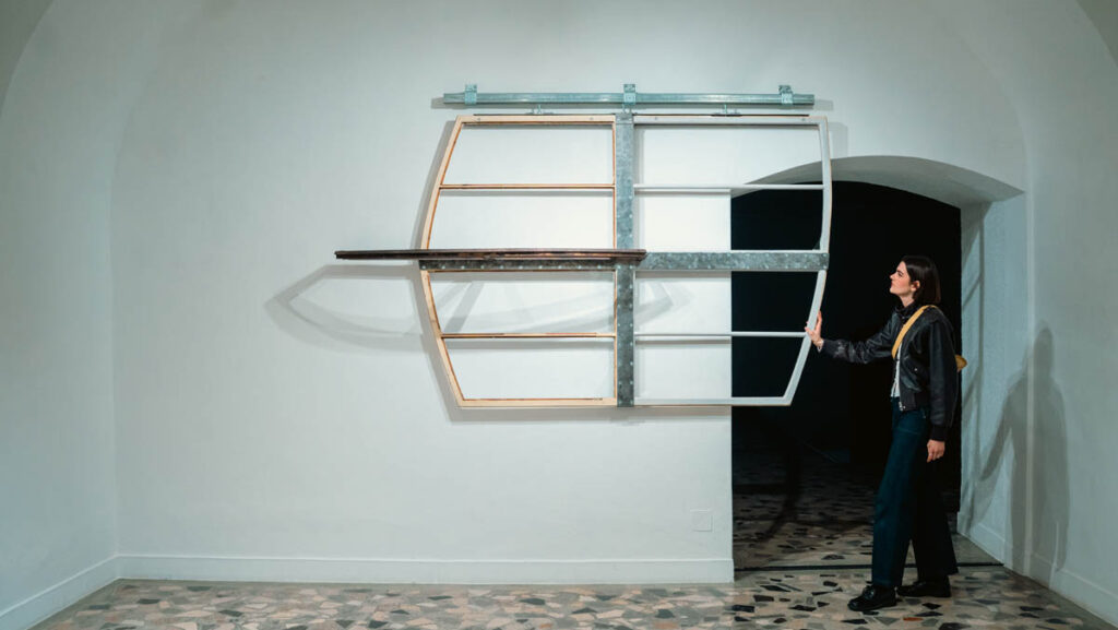 Exhibition view: Gala Alica, The Cabinet, 2026, Maribor Art Gallery. Photo: K. Golob, courtesy of Maribor Art Gallery