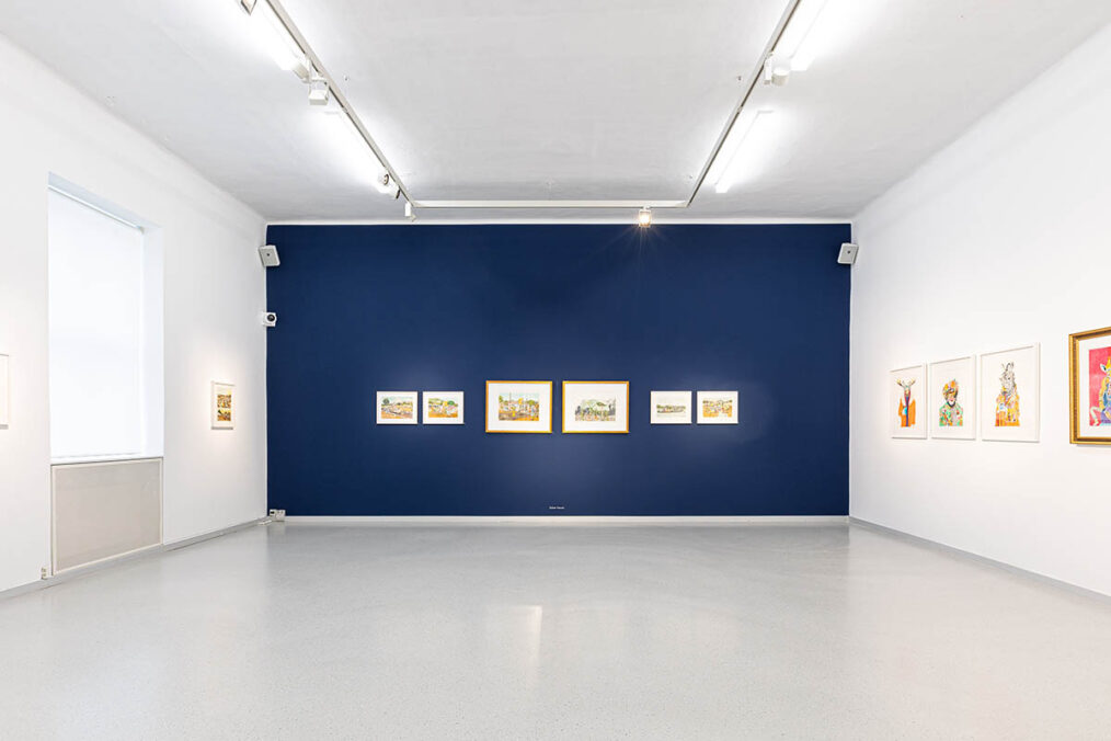 exhibition view: COMICS brut, 2026. © Philipp Parfuss, Courtesy: galerie gugging