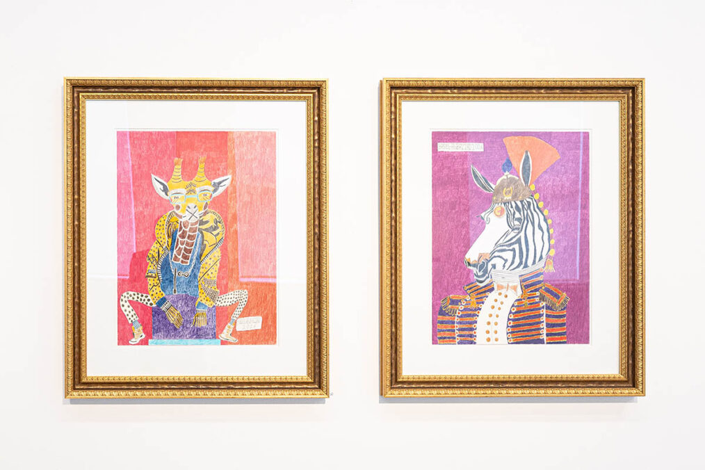 exhibition view: COMICS brut, 2026. © Philipp Parfuss, Courtesy: galerie gugging