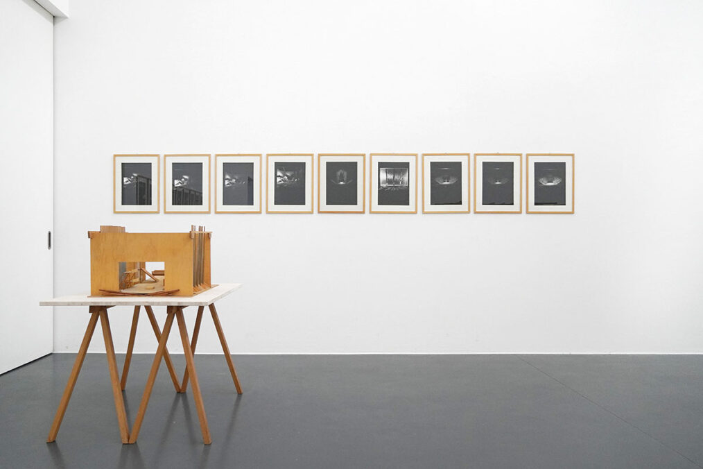 exhibition view: Günther Uecker, stage sculptures and figurines for Lohengrin, Bayreuth 1979 at Walter Storms Galerie, Munich 2025, © Walter Storms Galerie