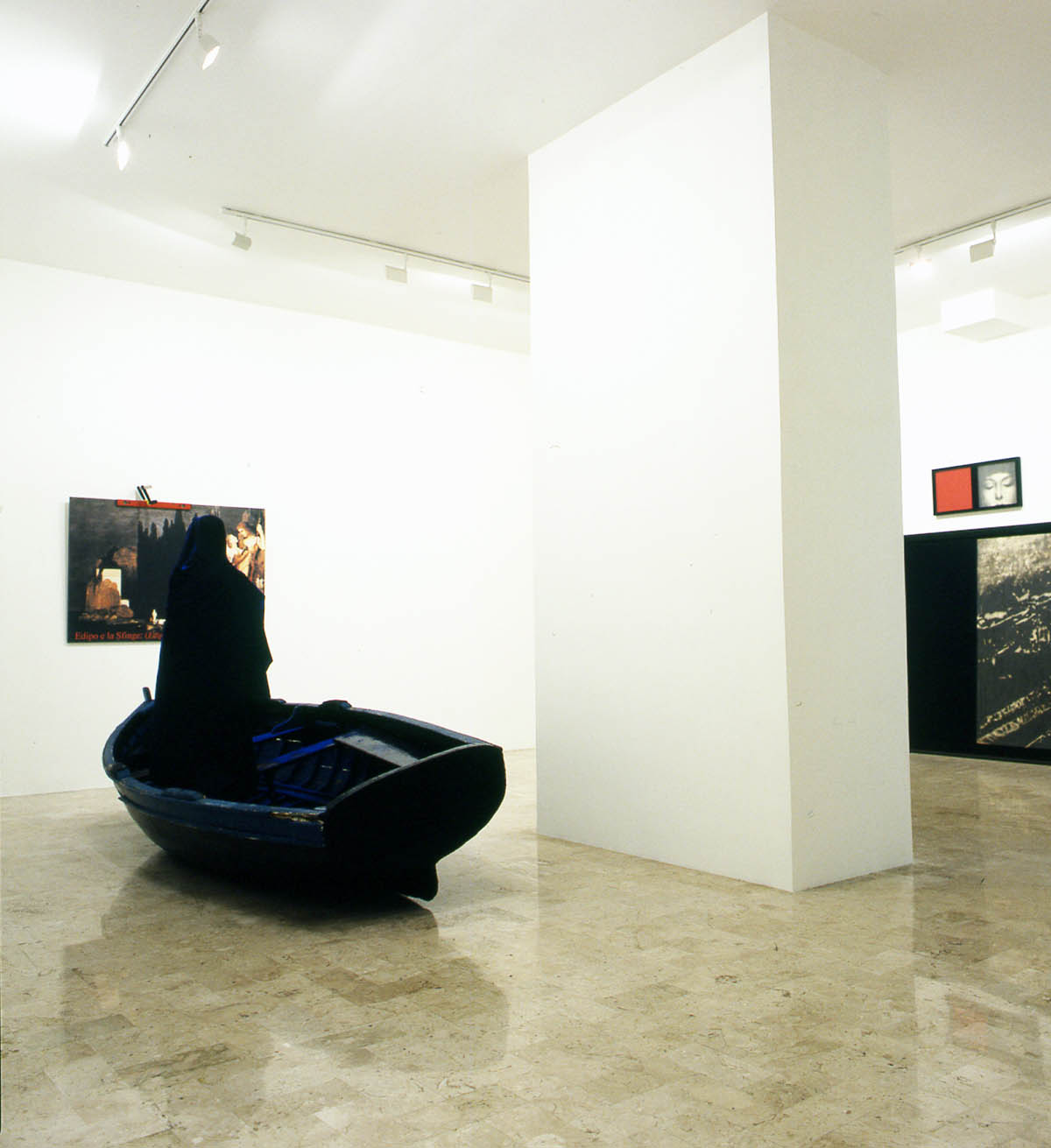  Vettor Pisani - Omar Galliani, Napoli Borderline, 2001, exhibition view