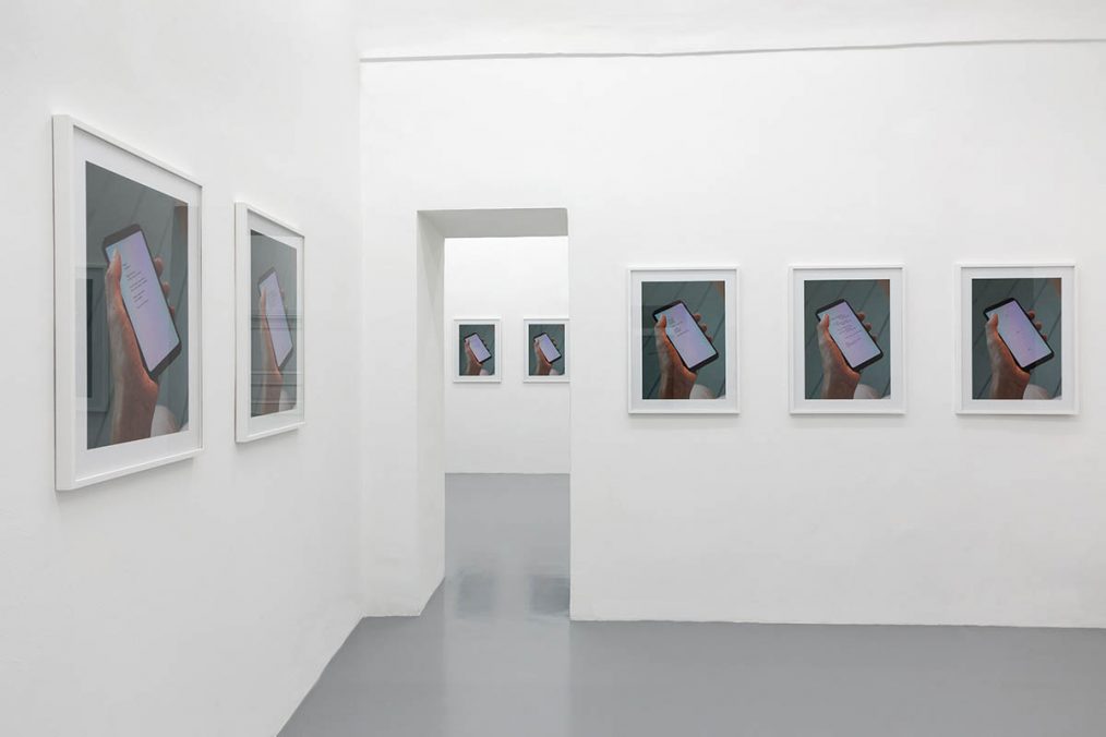 Pedro Neves Marques, Autofiction, 2020, exhibition view at Gallery Umberto Di Marino. Photo: Courtesy of Danilo Donzelli