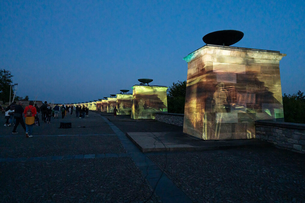 Die Straße der Nationen - Area Composer mit "Empathy"  © Tristan Vostry, Genius Loci Weimar 2024