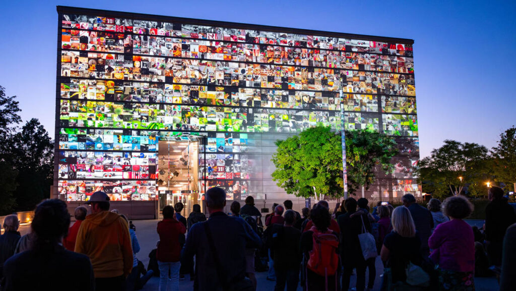 Bauhaus-Museum by Latenter Raum © Henry Sowinski, Genius Loci Weimar 2023