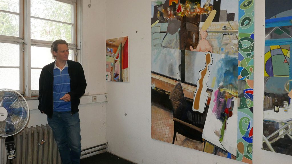 Künstler Georg Frauenschuh. Foto: Gerlind Zeilner