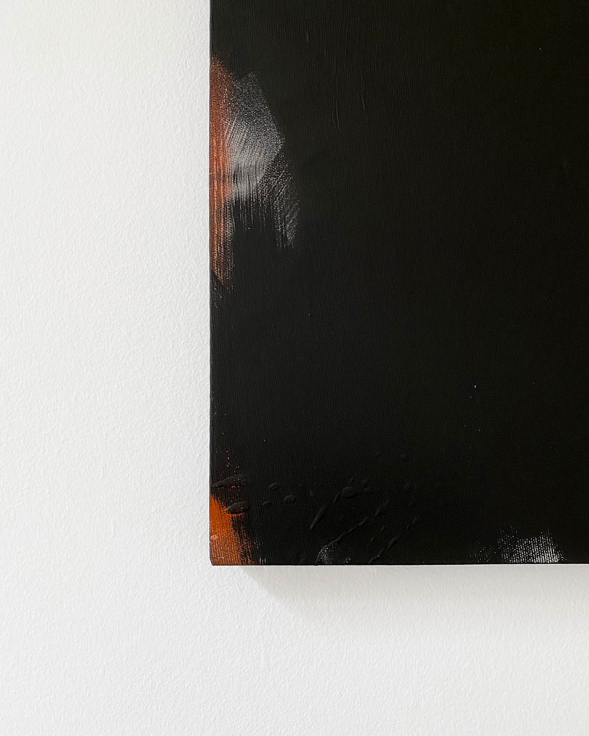Thomas Kratz, Cab NOR, 2015, acrylic and spray paint on canvas 95x90 cm, courtesy the artist and Giorgio Galotti