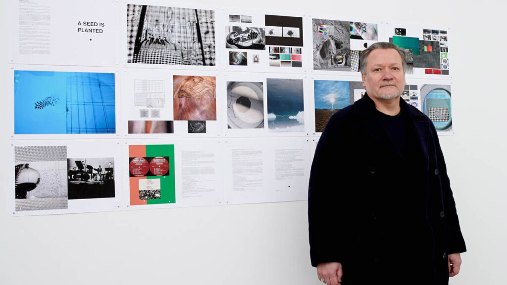 Artist Gregor Eldarb. Photo Daniel Lichterwaldt