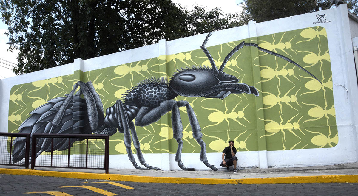 Mural made in México City