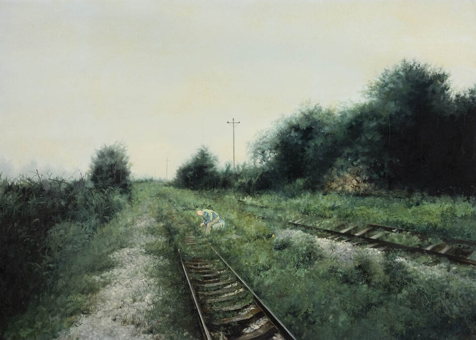 Zhang, Wenrong The Great Landscape, 2012, Oil on canvas, 180 x 250 cm