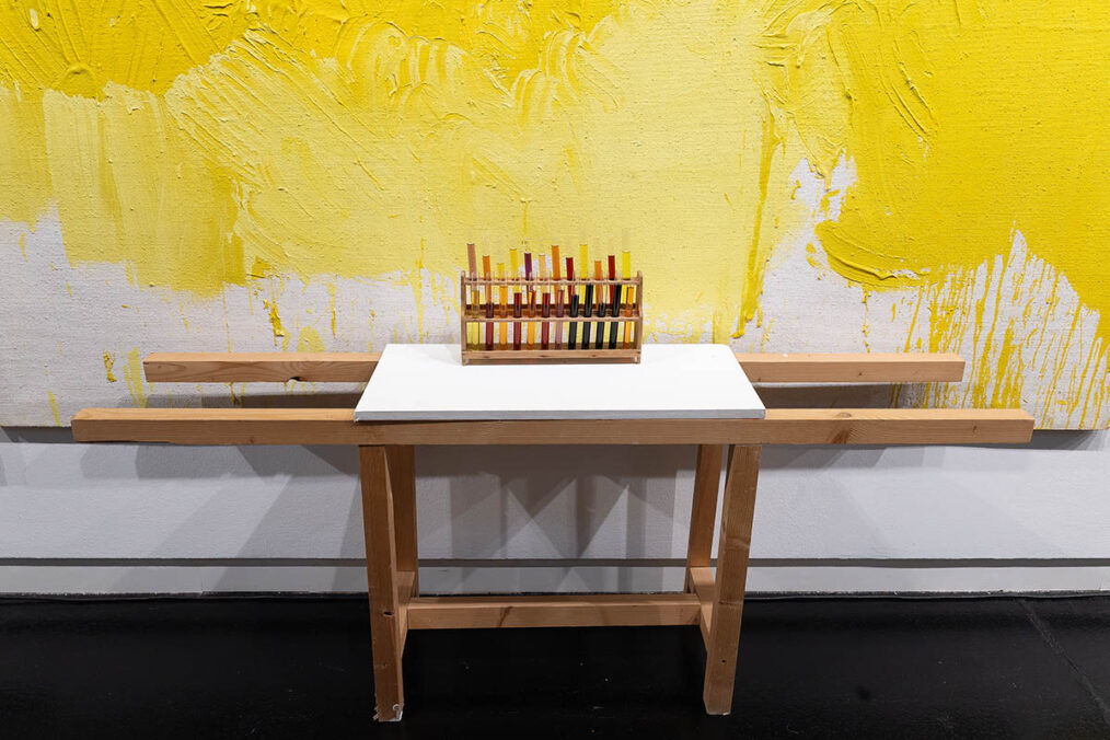 exhibition view: hermann nitsch. von sonnenaufgang an, nitsch museum, mistelbach, 2026. photo: josef schimmer