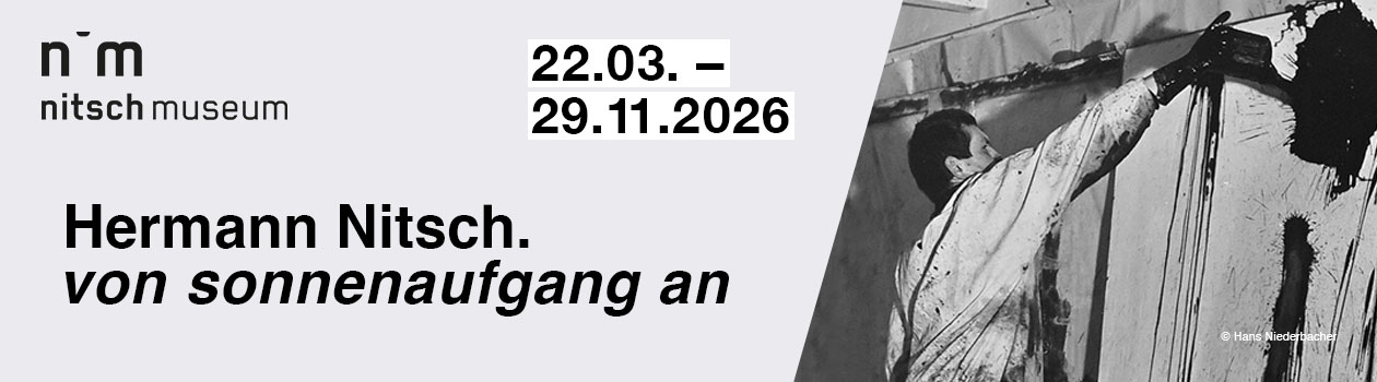 Hermann Nitsch. von sonnenaufgang an