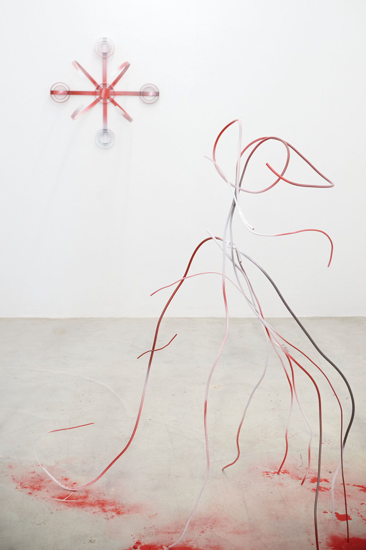 exhibition: Zuza Golińska x Cezary Poniatowski: Remnants of the Current at WAF (Schadekgasse 6-8, 1060 Vienna)