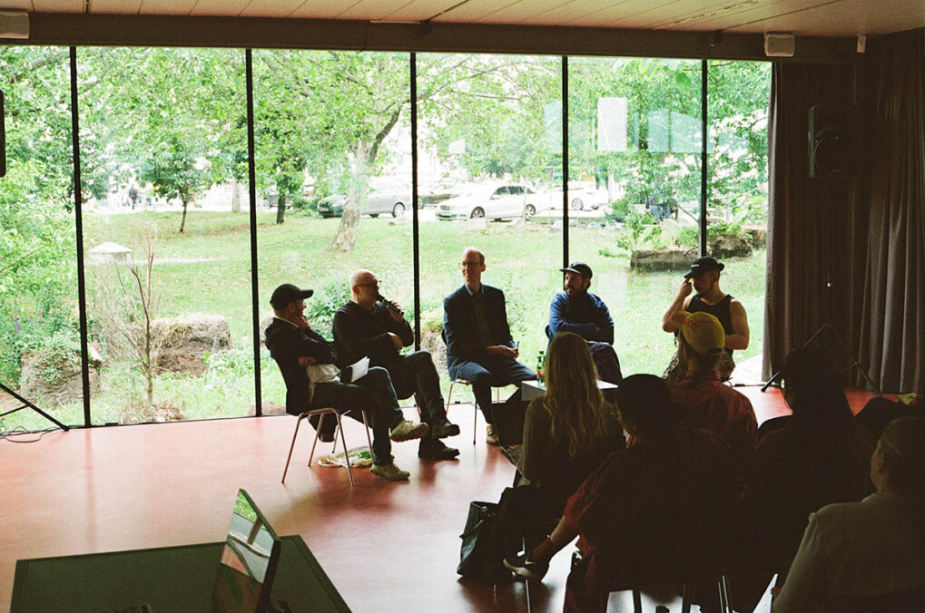 Panel discussion at Kunsthalle Wien, Independent Space Index 2025. Photo: Nikola Hergovich 
