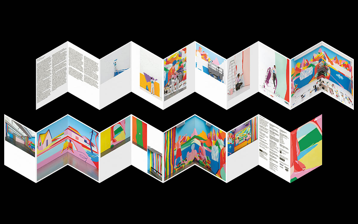 Leporello for Navot Miller sequence at Work in Progress 2026, Kunsthalle Düsseldorf