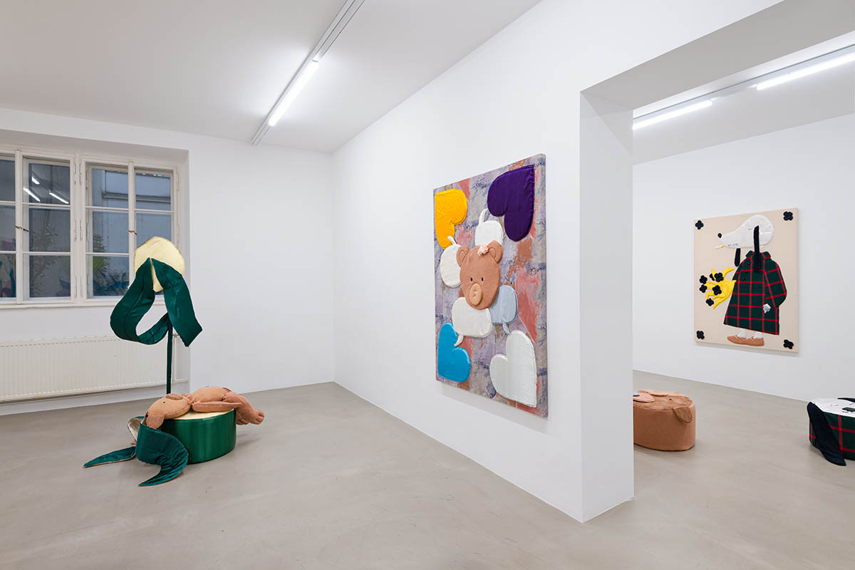 Daniel Ferstl, Lovers, installation view, Wonnerth Dejaco, Vienna 2022, courtesy of Wonnerth Dejaco and the artist. Photo: Peter Mochi